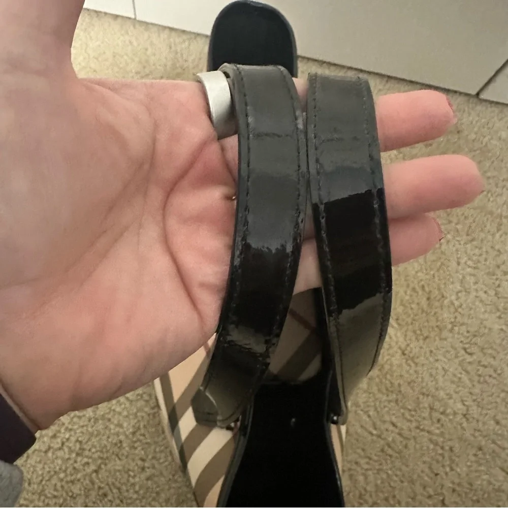 Burberry Supernova Check Bag Tote Coated Canvas‎ Luxury Style VGUC w/Dustbag - Picture 5 of 12